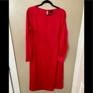 Who What Wear pink long sleeve dress
